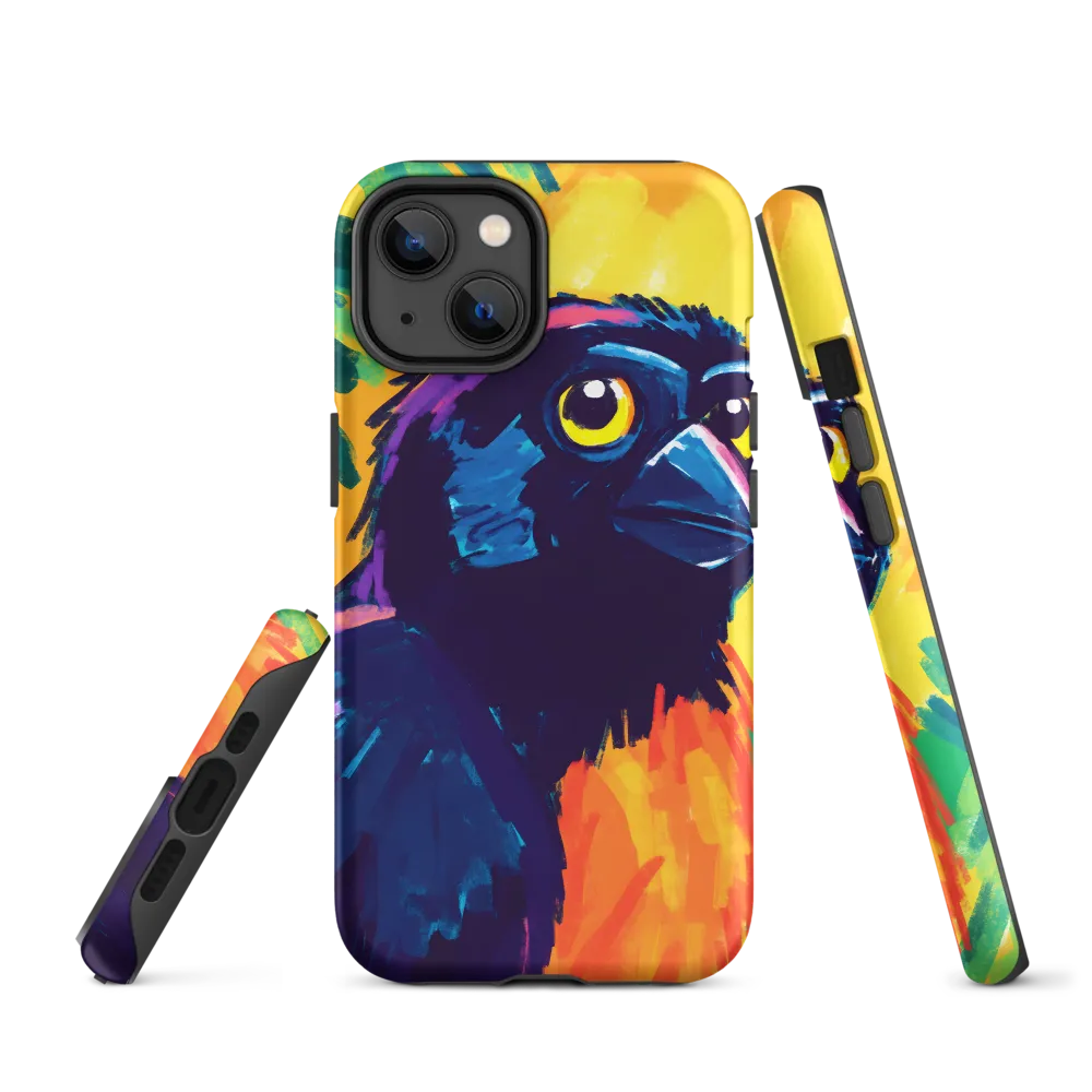Vibrant Bird Portrait | Phone Case