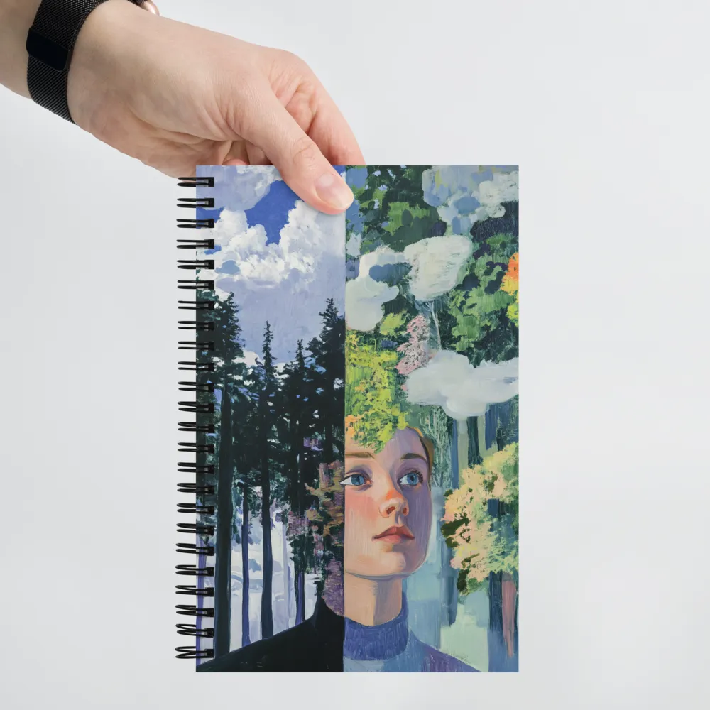 The Divided Gaze 
 Spiral Notebook | 140 pages