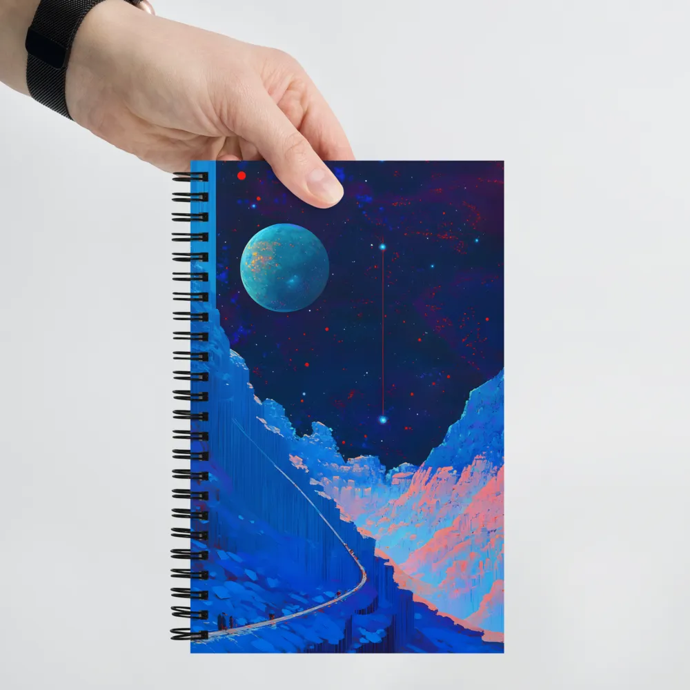 Cosmic Mountain Trek 
 Spiral Notebook | 140 pages
