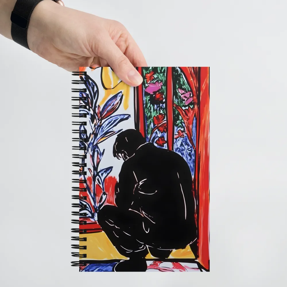 Reflective Bloom 
 Spiral Notebook | 140 pages