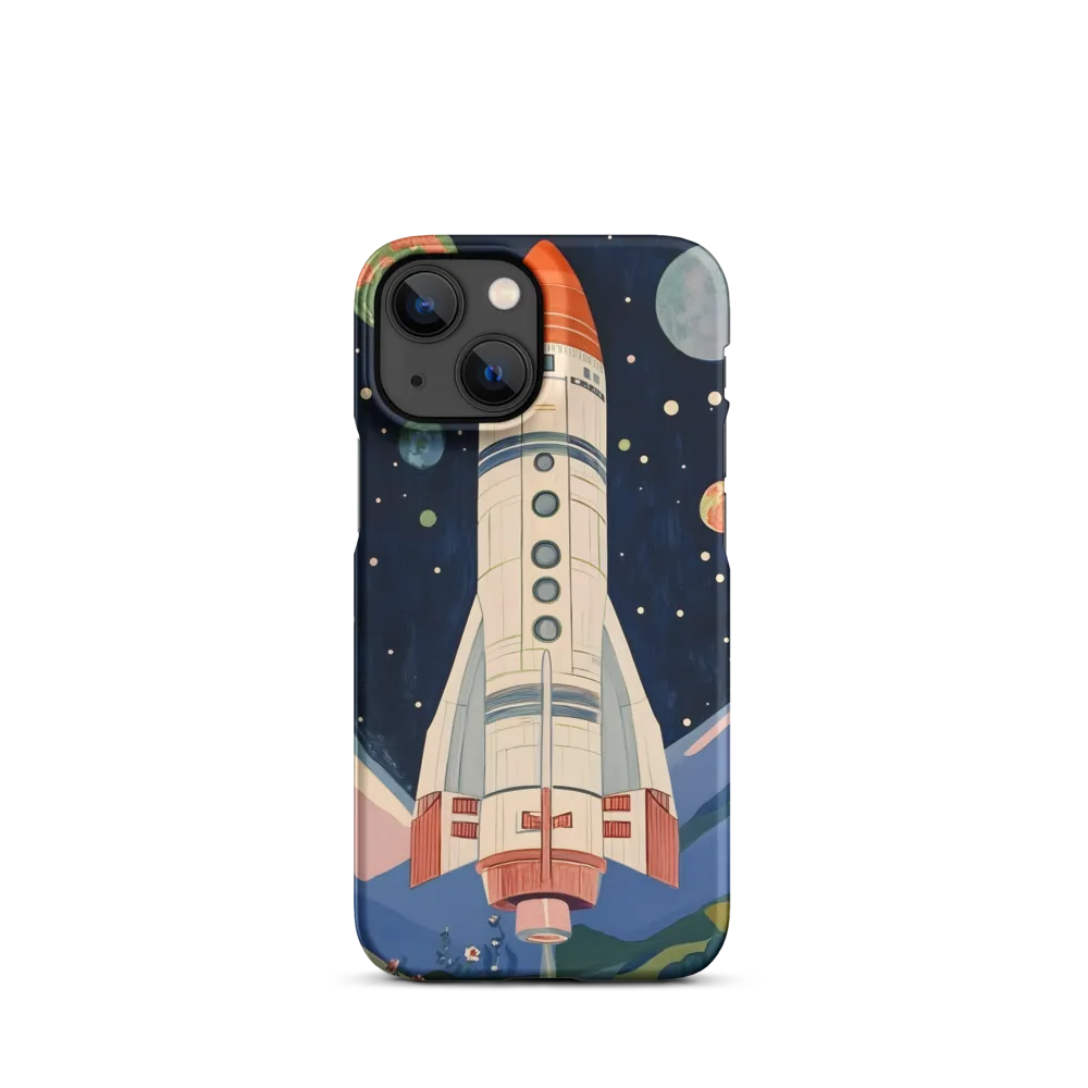 Retro Space Launch | Phone Case