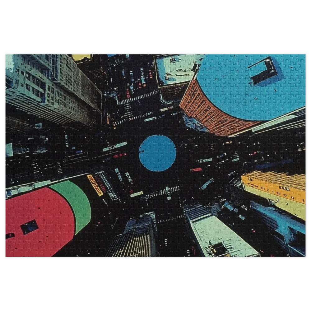 Aerial Urban Cityscape | Jigsaw Puzzle (252/520 pieces)