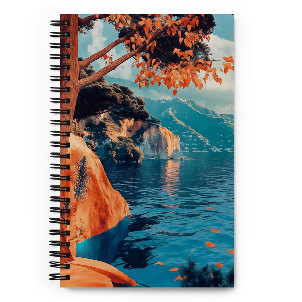 Tranquil Autumn Coastline 
 Spiral Notebook | 140 pages