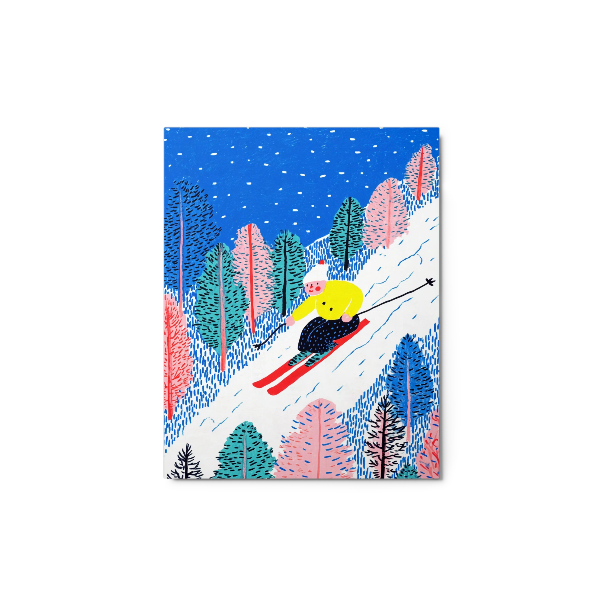 Downhill Snow Run