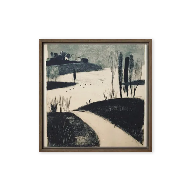 Riverbank Path | Art Print