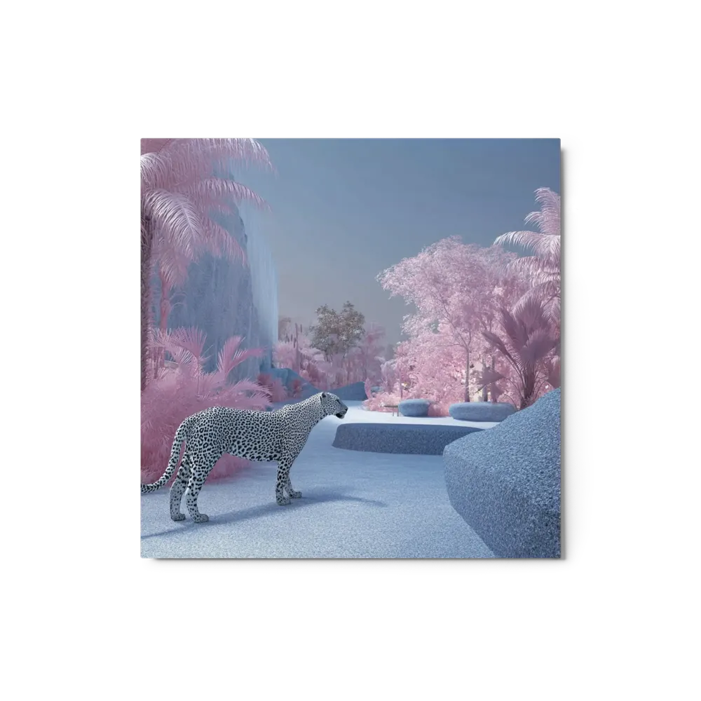 Pink Sanctuary Leopard | Art Print