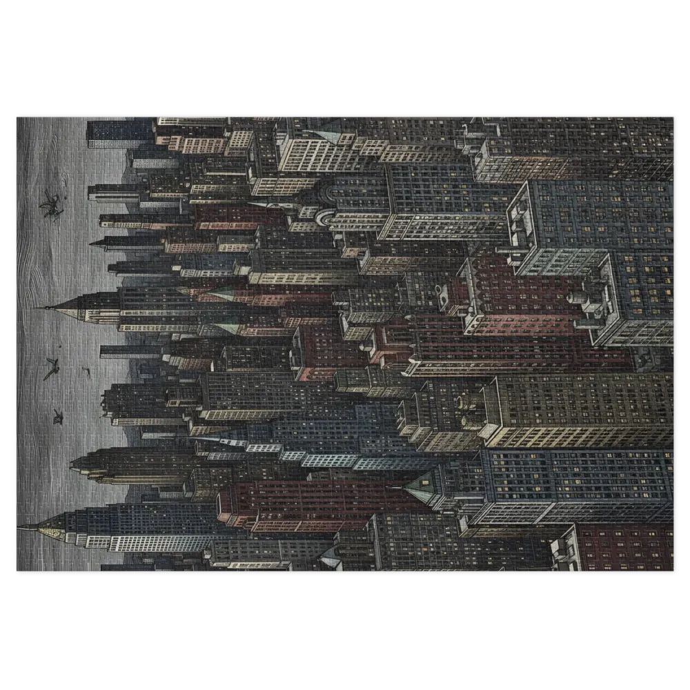 Metropolis Etching | Jigsaw Puzzles