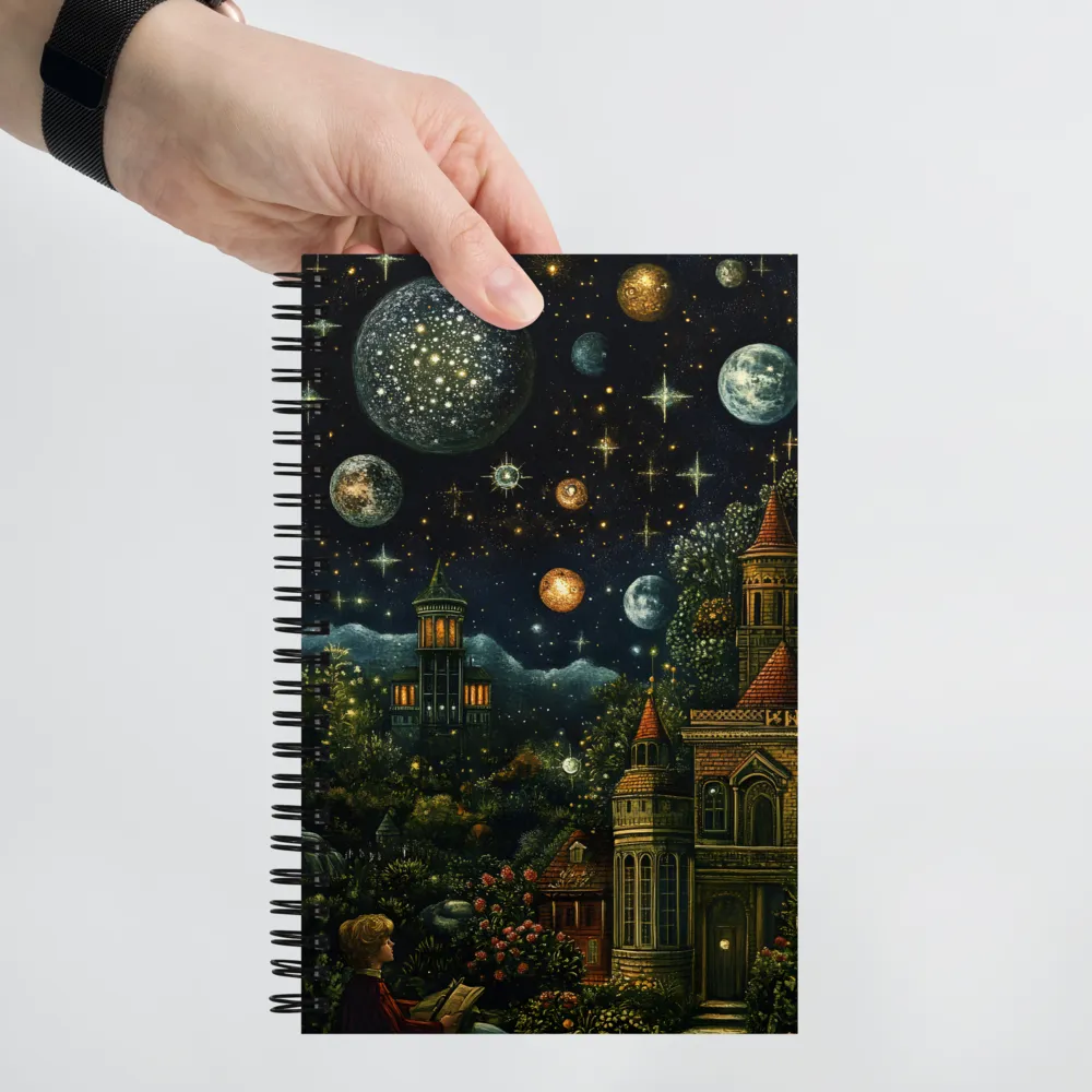 Celestial Garden Dream 
 Spiral Notebook | 140 pages