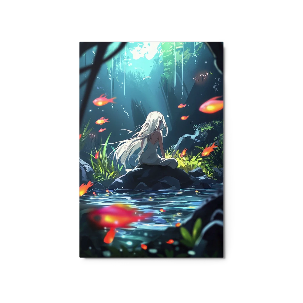Ethereal Pond Vision | Art Print