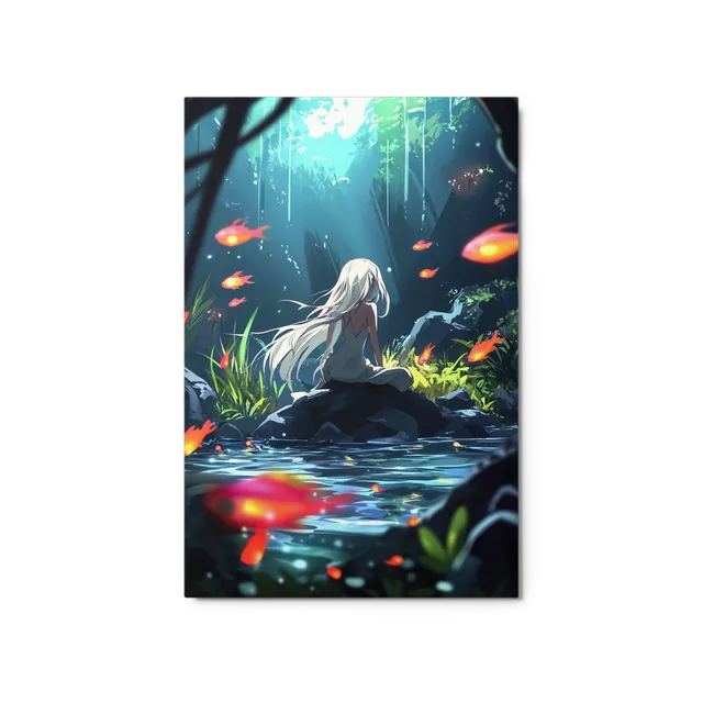 Ethereal Pond Vision | Art Print