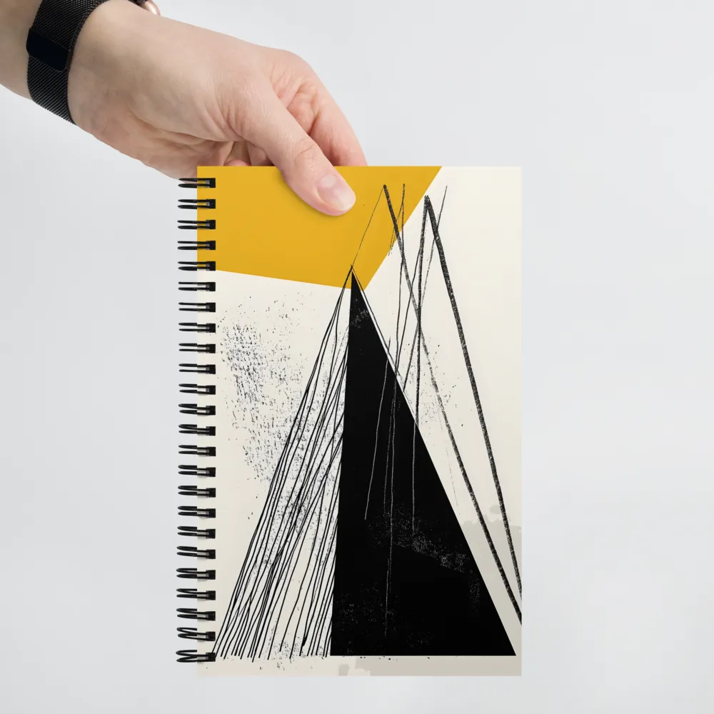 Fragmented Geometry 
 Spiral Notebook | 140 pages