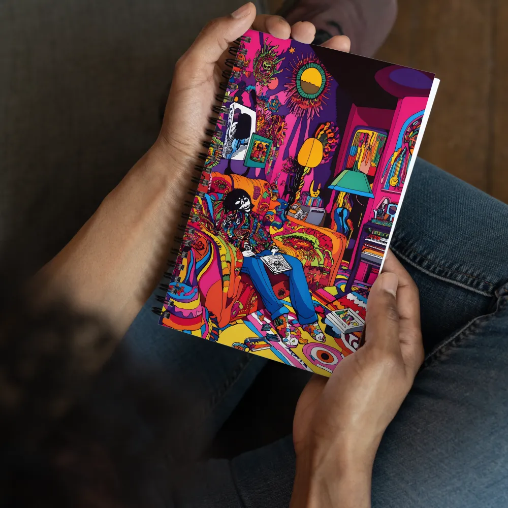 Psychedelic Slumber 
 Spiral Notebook | 140 pages