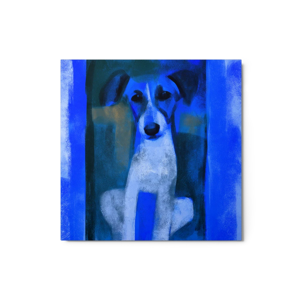 Canine in Cobalt | Art Print