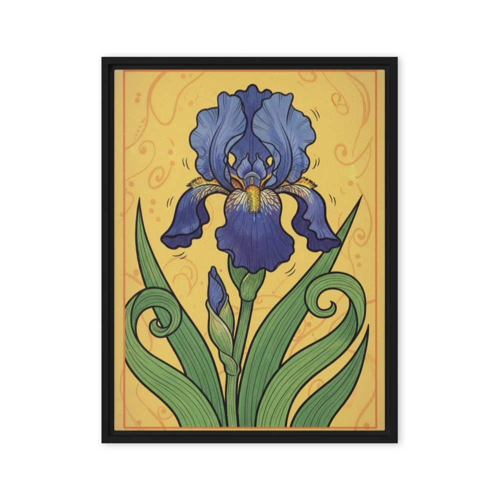 Art Nouveau Iris