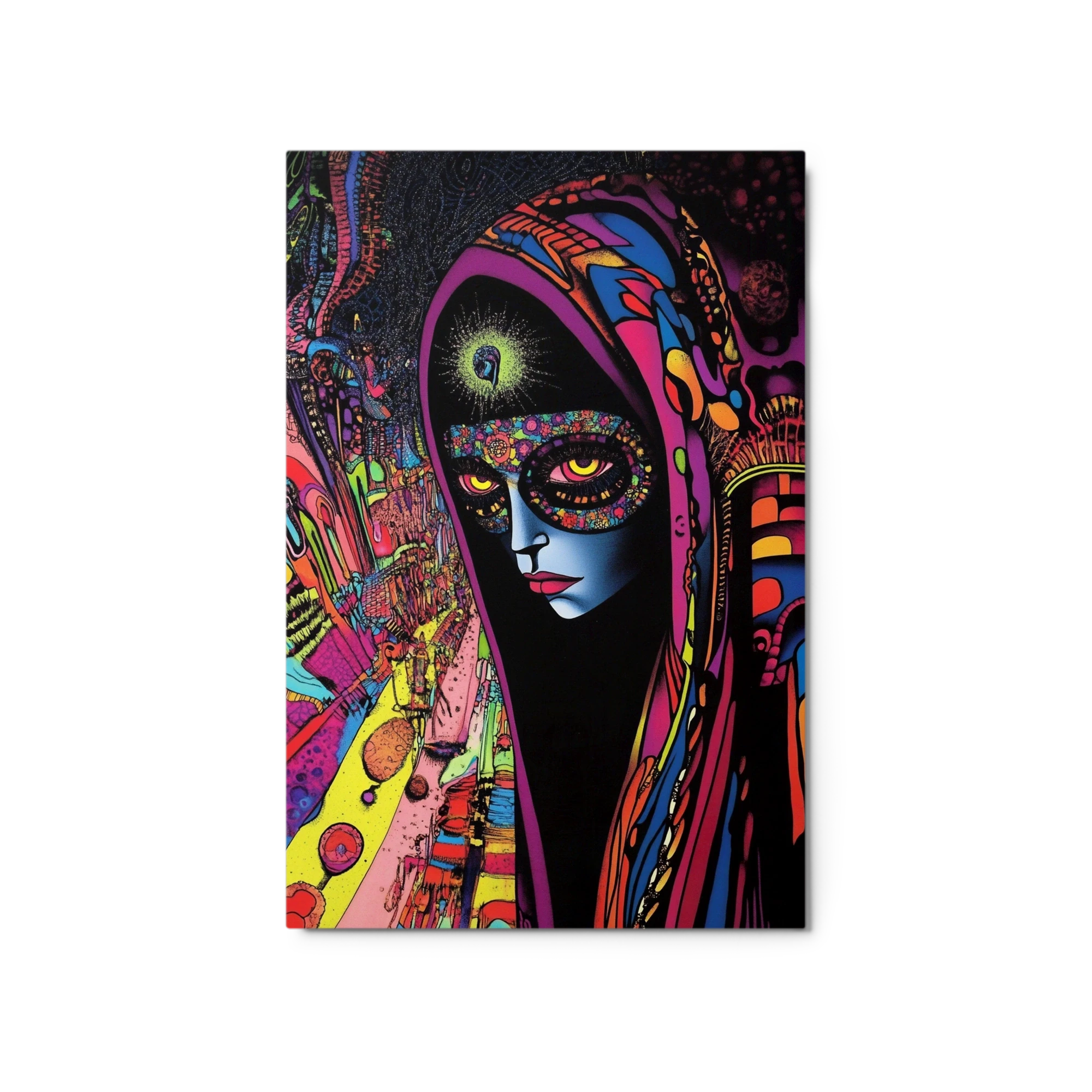 Psychedelic Female Figure