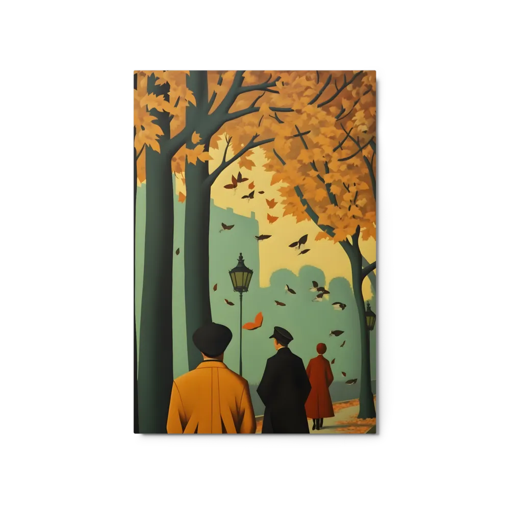 Autumnal City Stroll 
 Canvas | 32″x 48″