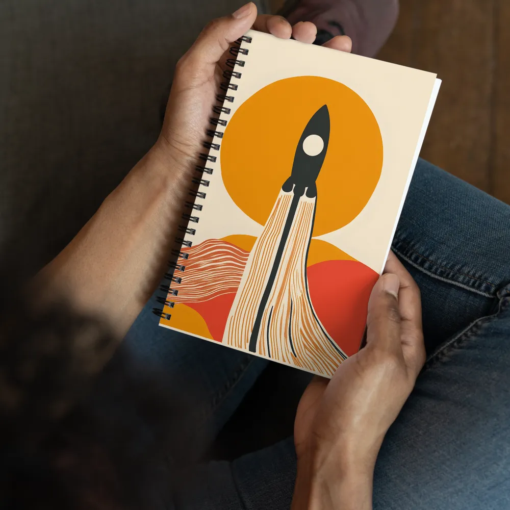 Rocket's Ascent 
 Spiral Notebook | 140 pages