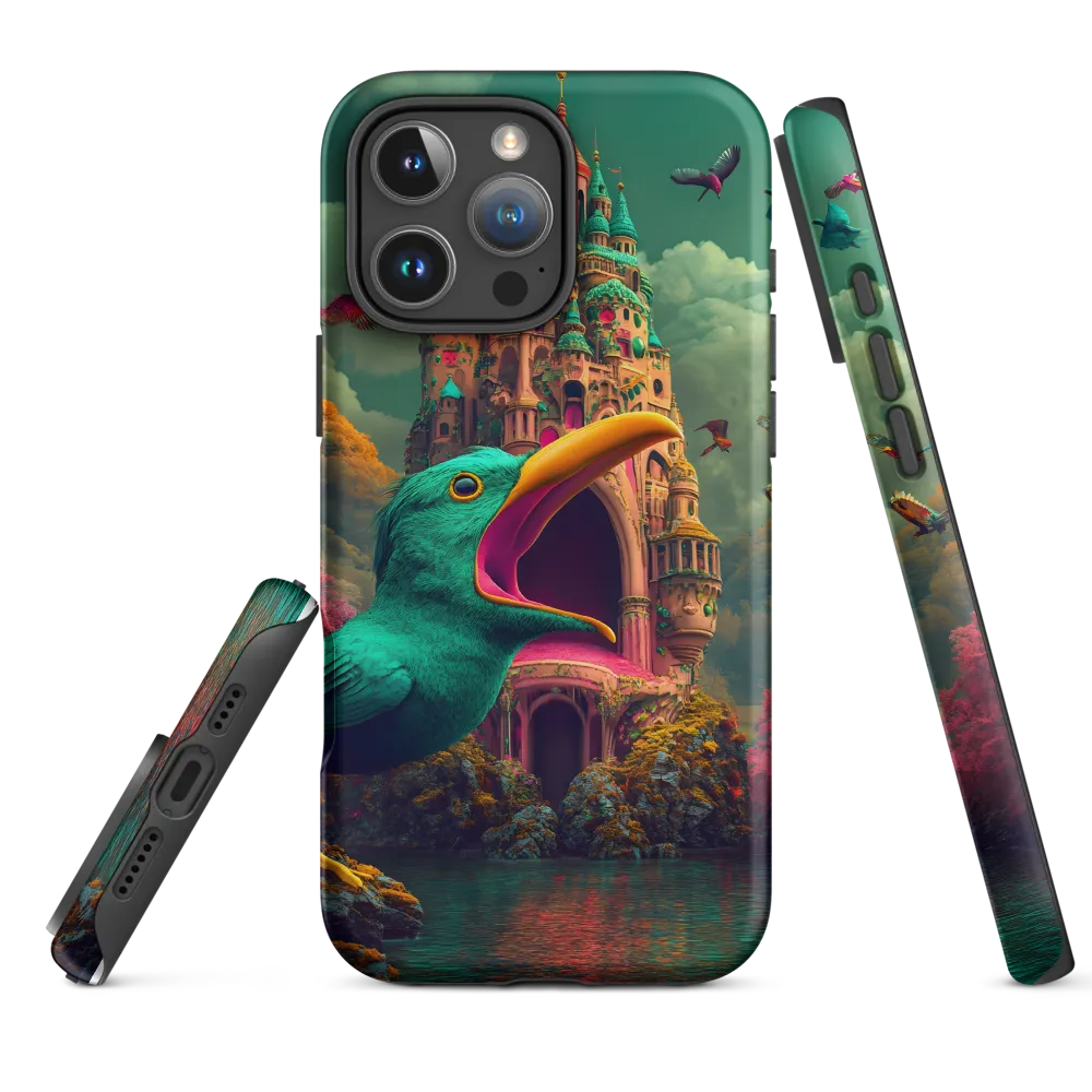 Surreal Castle and Bird