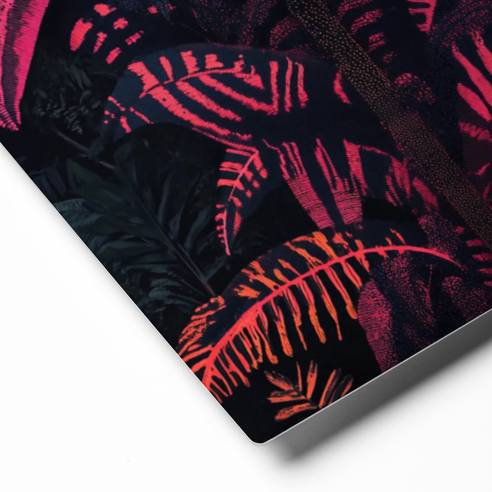 Neon Tropical Palm | Art Print