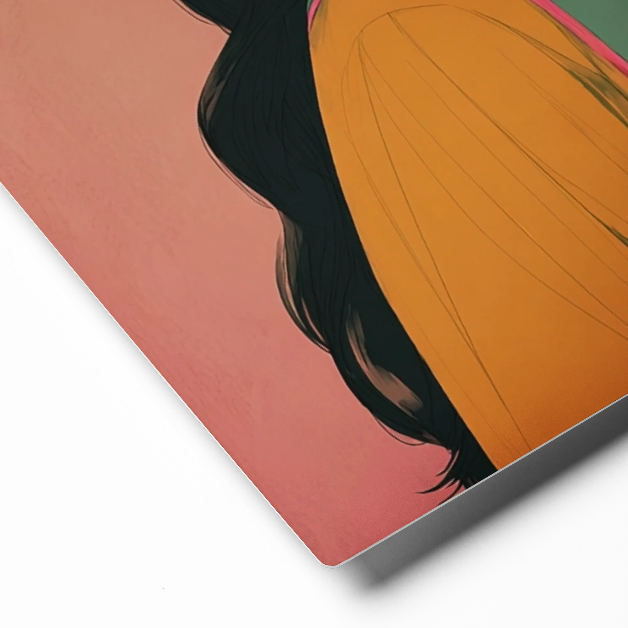 Woman in Yellow Garment | Art Print