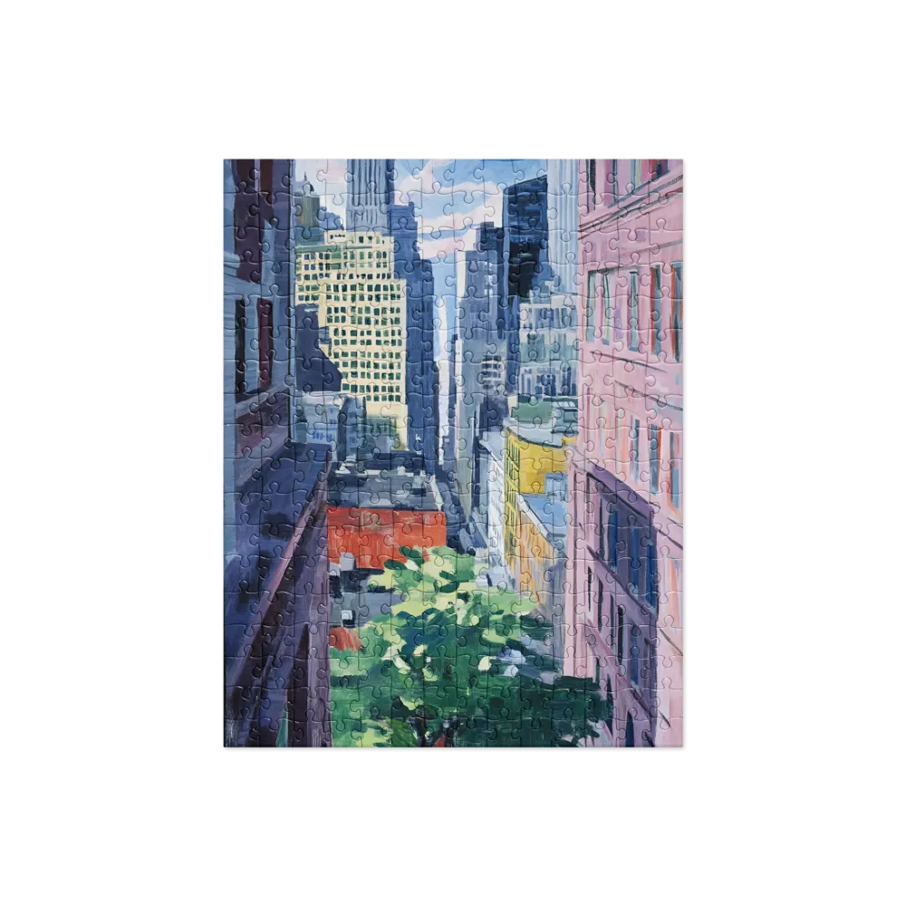 Urban Impressionist View 
 Jigsaw Puzzle