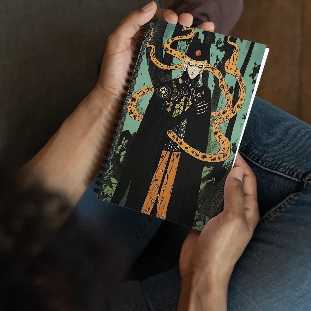 Serpent Guardian of the Forest 
 Spiral Notebook | 140 pages