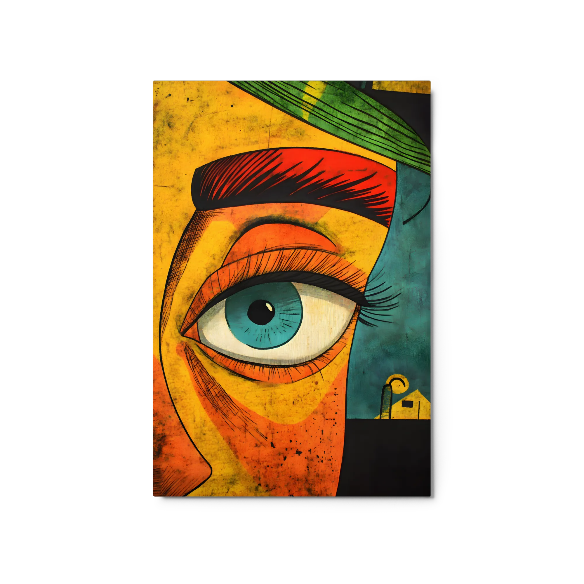 Vibrante Occhio Pop Art