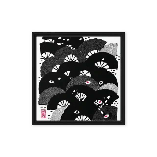 Traditional Japanese Fans | Art Print