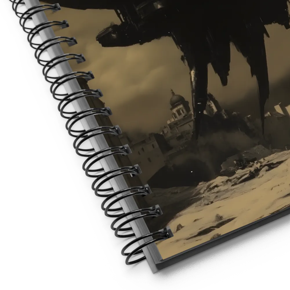 Dystopian Arrival 
 Spiral Notebook | 140 pages