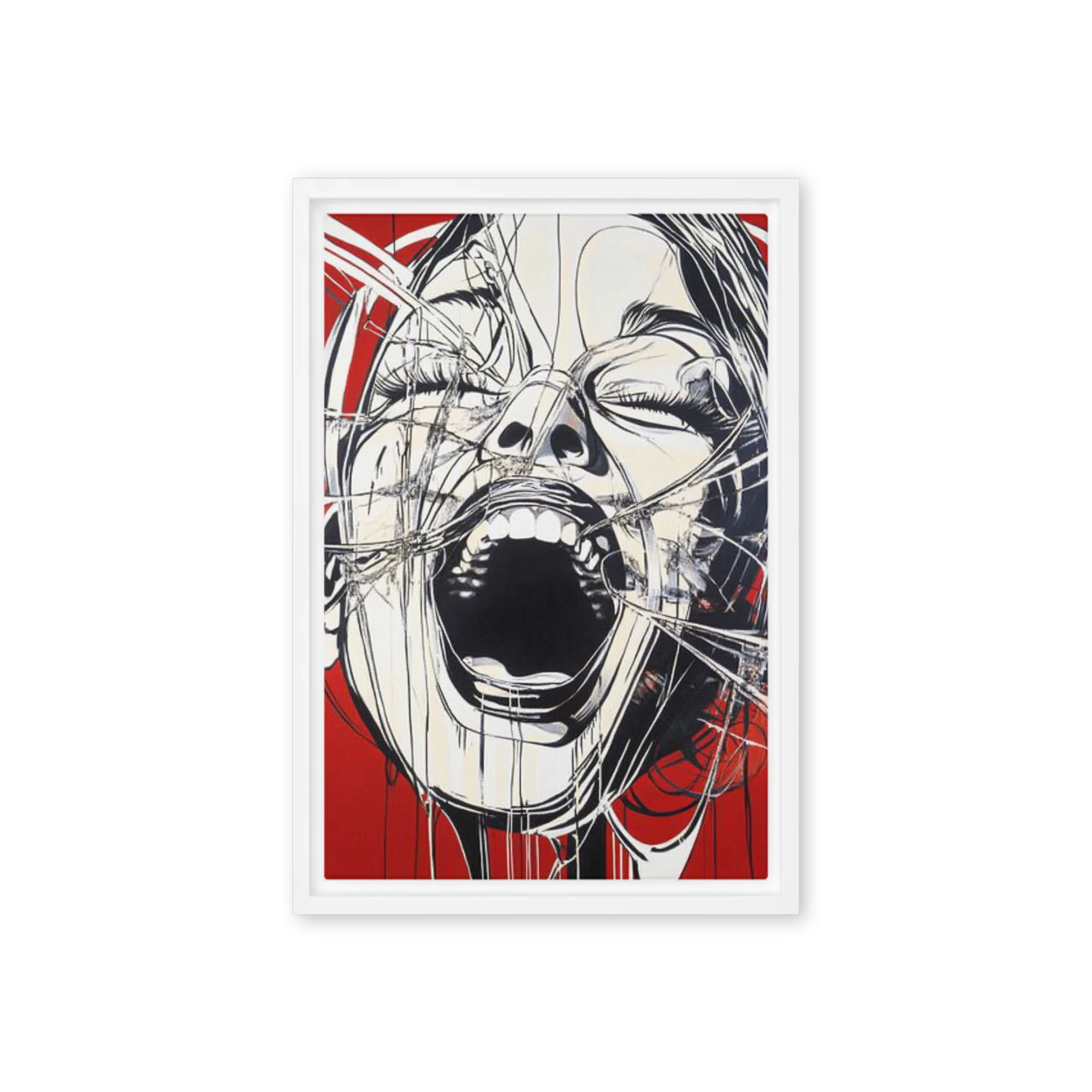 Shattered Scream | Art Print