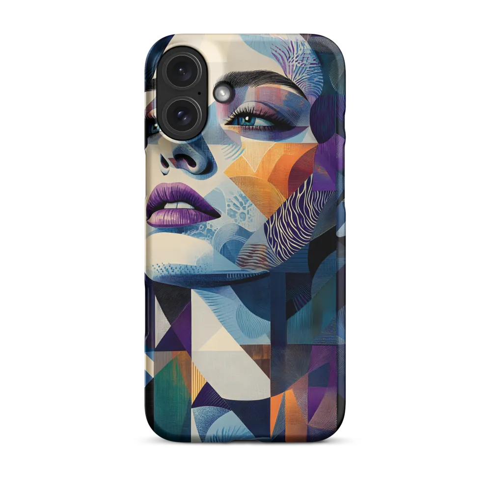 Abstract Geometric Female Portrait | Phone Case