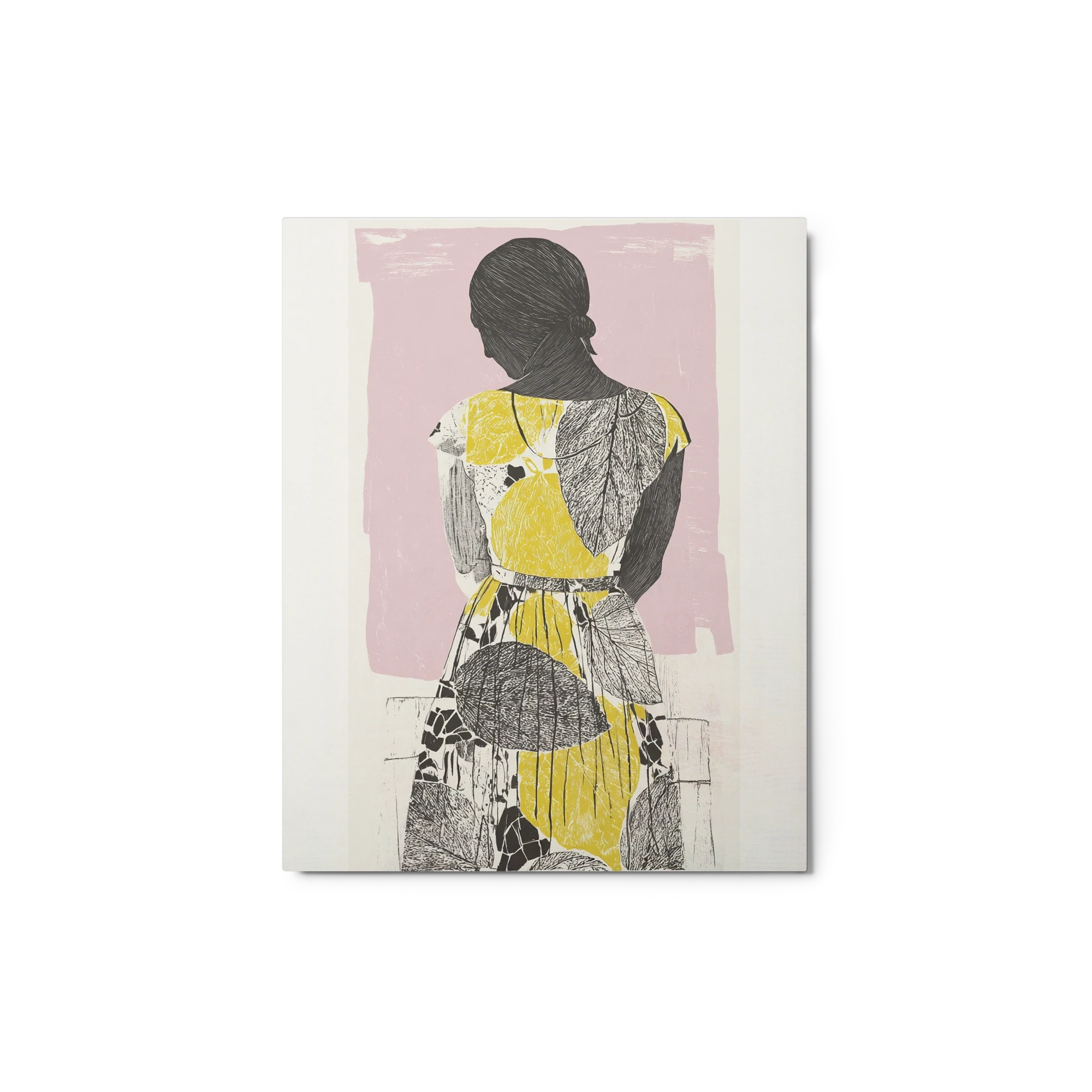The Lemon Print Dress