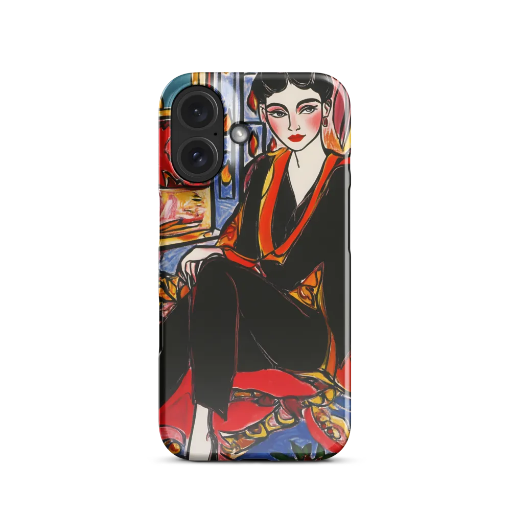 Art Deco Woman Portrait 
 iPhone 17 Pro | MagSafe® Tough Case