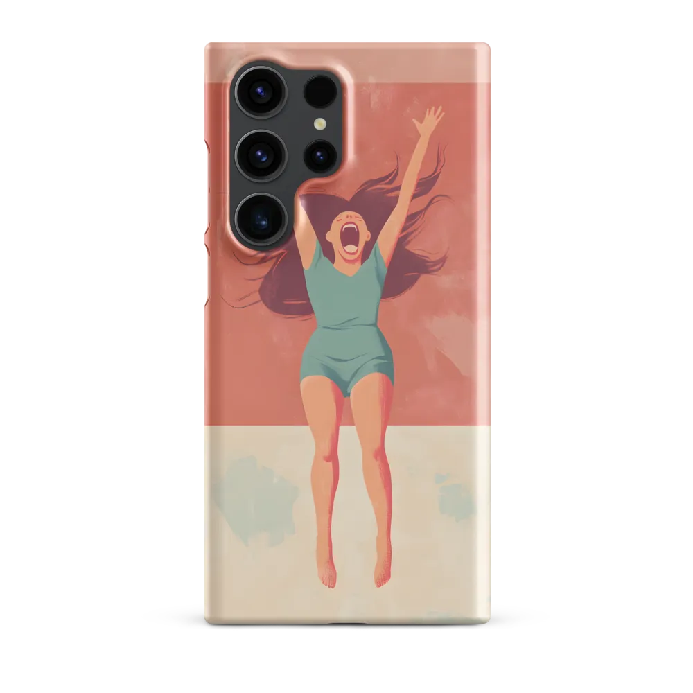 Joyful Woman Illustration | Phone Case