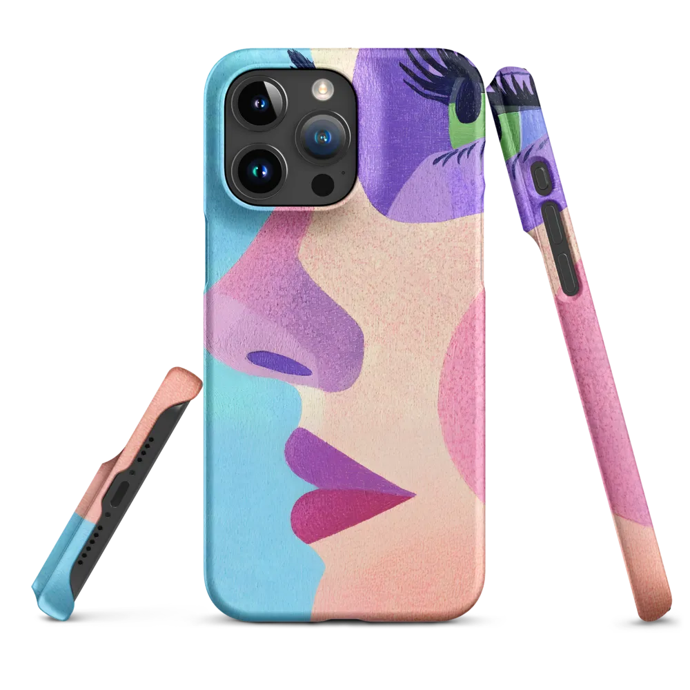 Modern Stylized Face Illustration | Phone Case