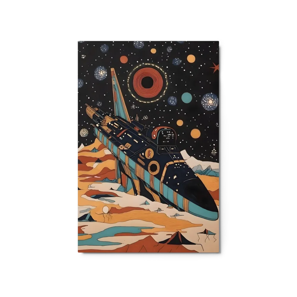 Landing on the Cosmic Shore 
 Canvas | 20″x 30″