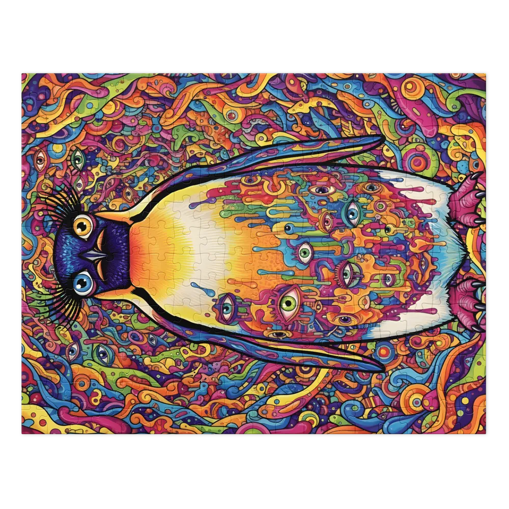 Psychedelic Penguin | Jigsaw Puzzles
