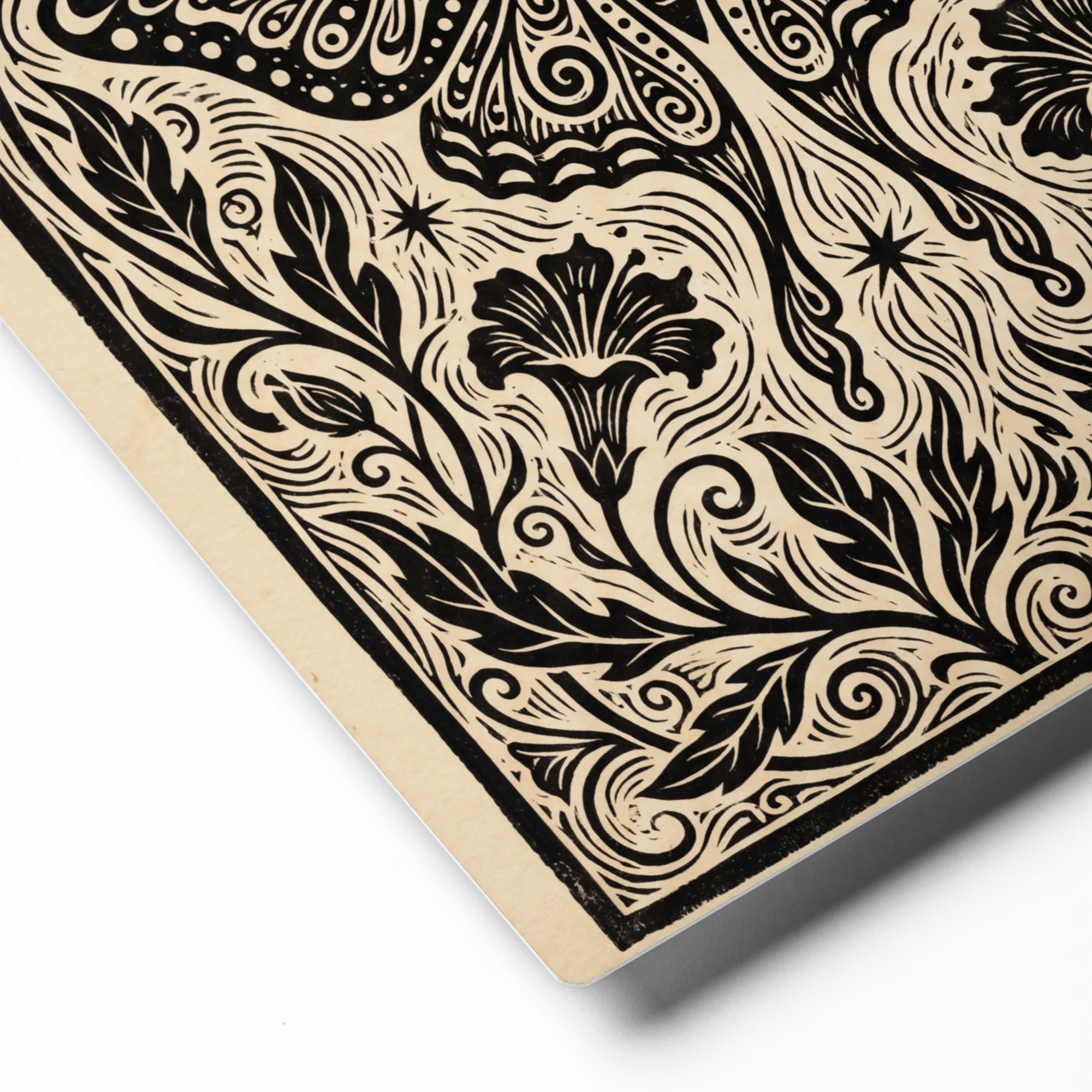 Lunar Moth Engraving | Art Print
