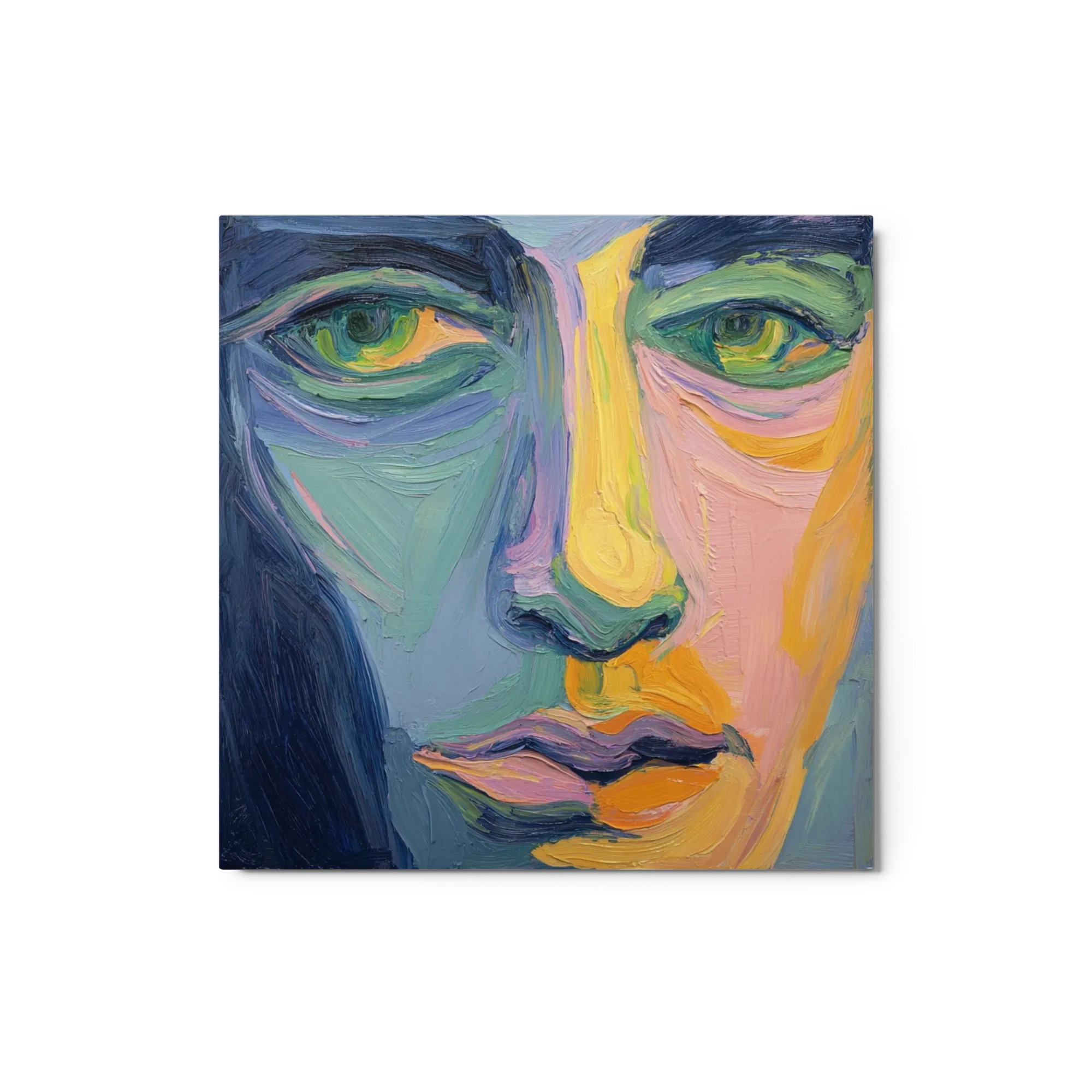Dual Tone Expressionist Portrait