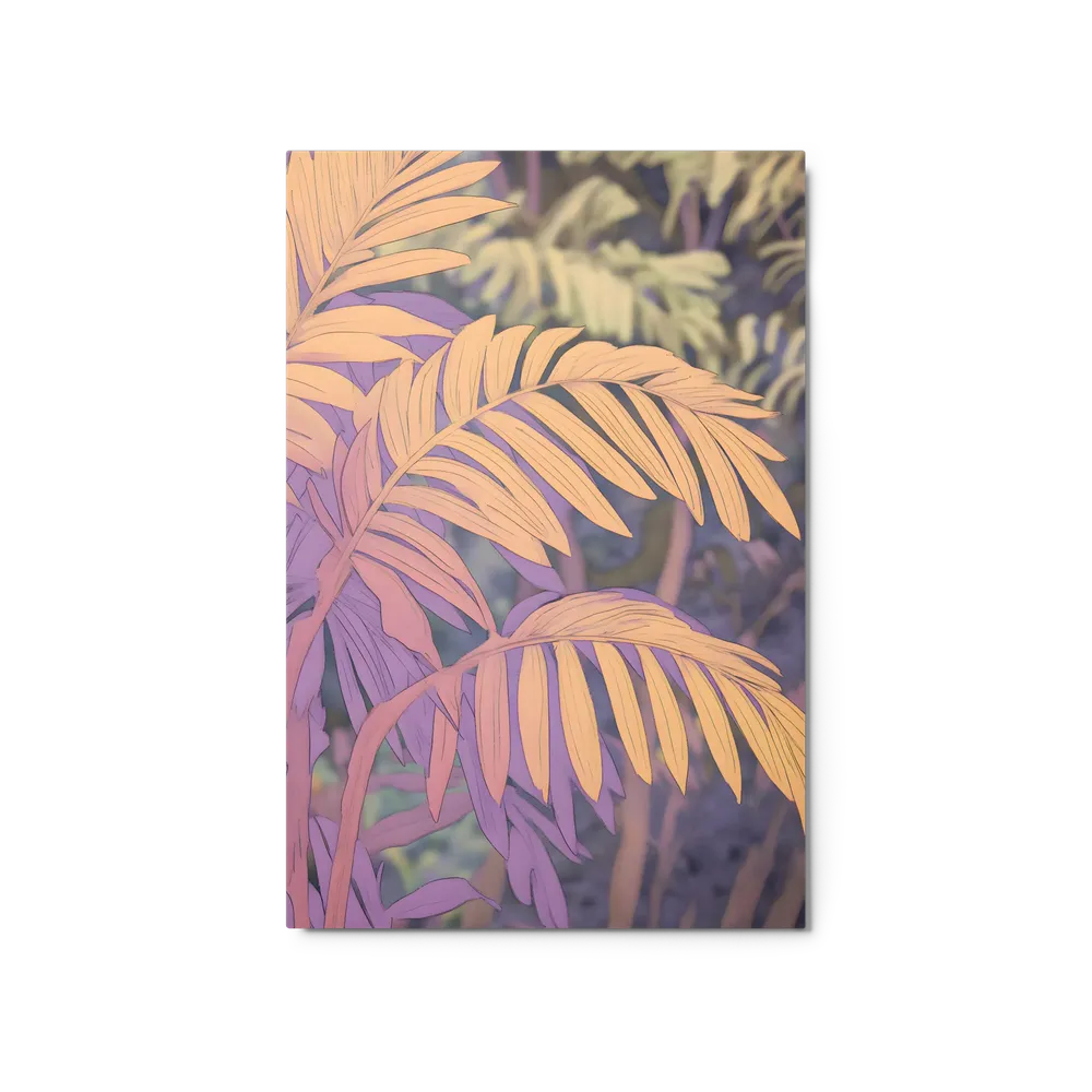 Lavender Palm Foliage | Art Print