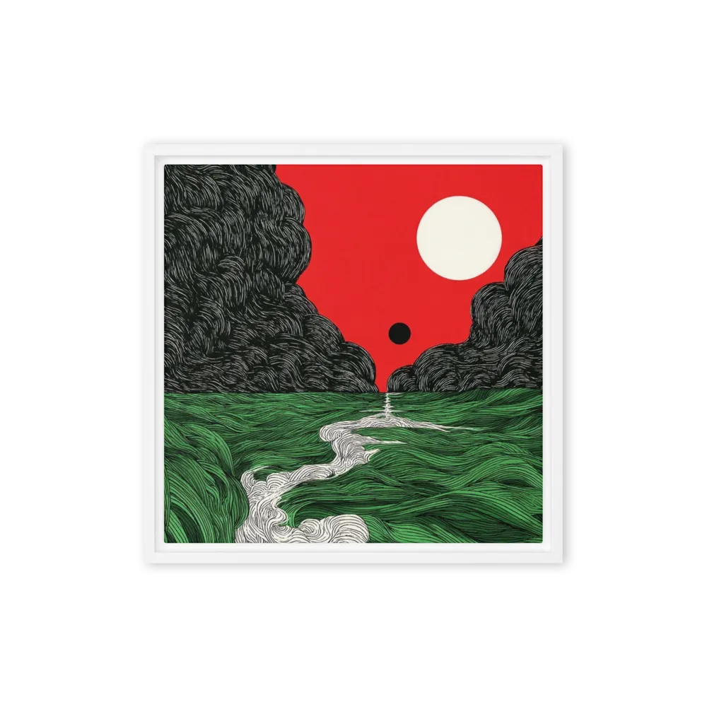 Crimson Horizon | Art Print
