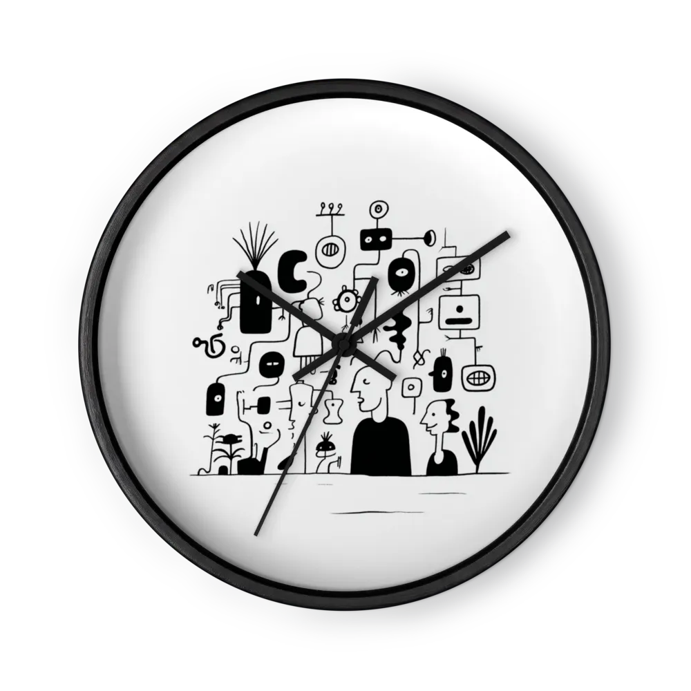 Surreal Mindscape | Wall Clock