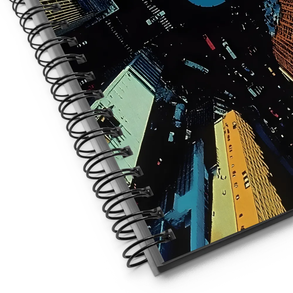 Urban Night Symphony 
 Spiral Notebook | 140 pages