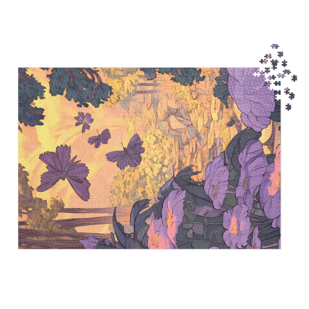 Flight of the Lavender Wings