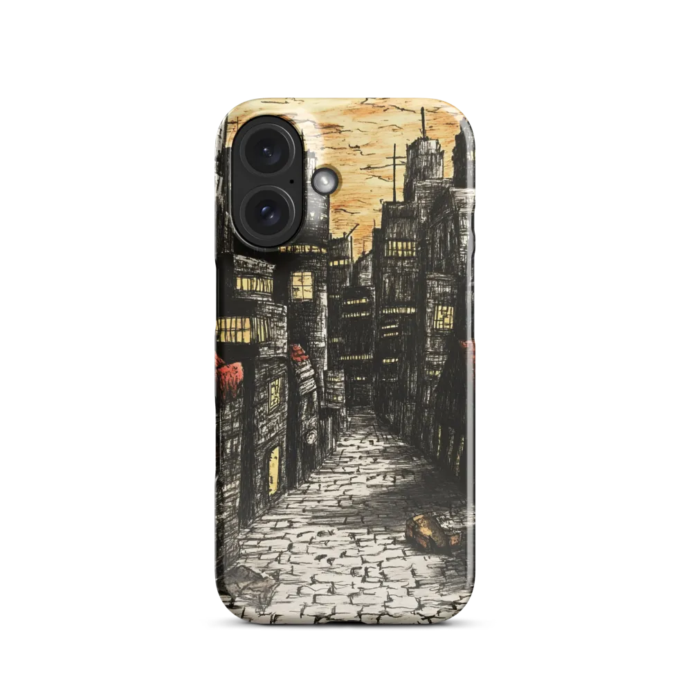 Dystopian City Alley 
 iPhone 17 Pro | MagSafe® Tough Case