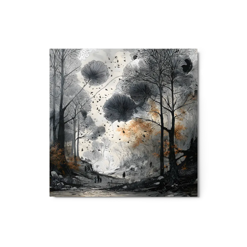Whispers of the Autumn Forest 
 Canvas | 32″x 32″