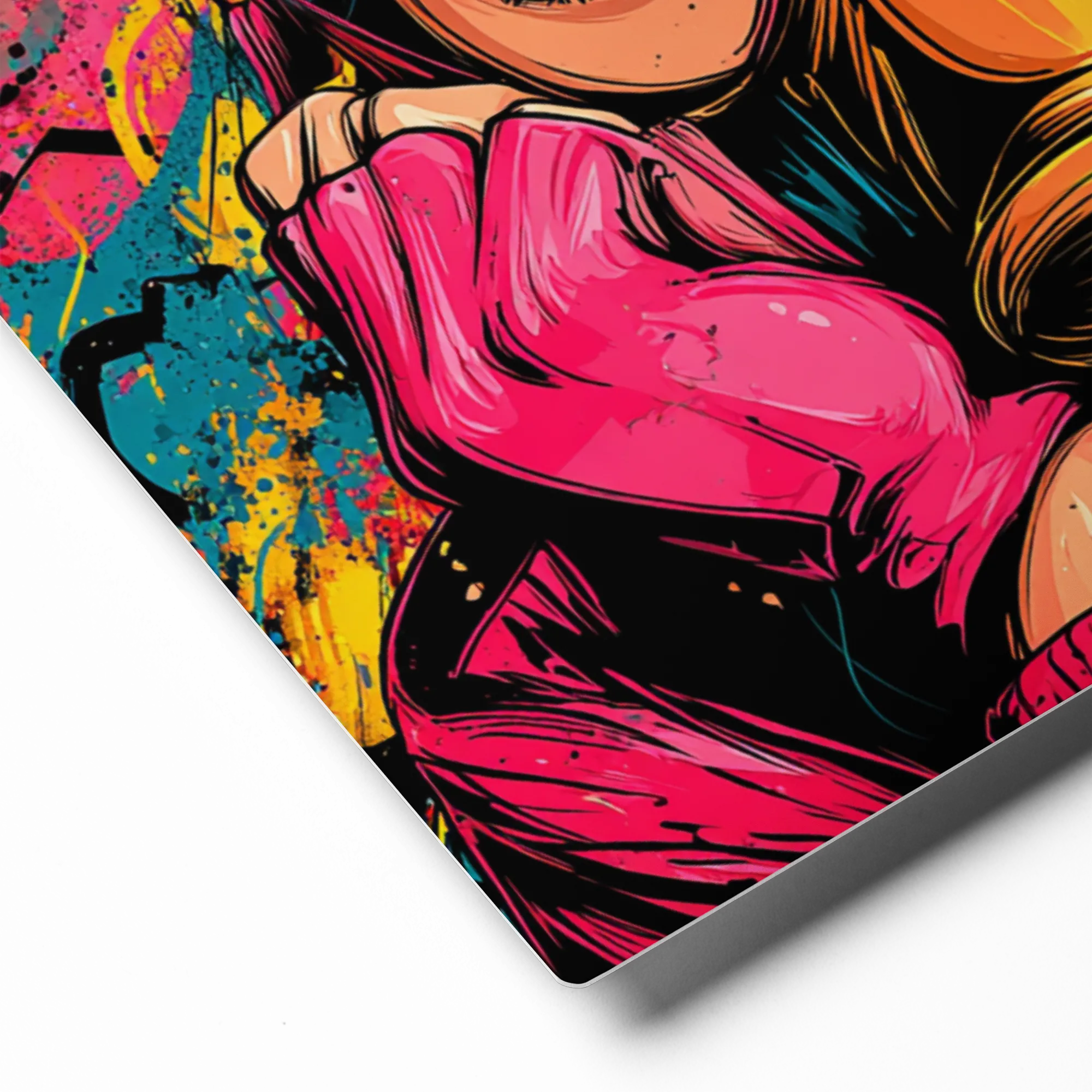 Urban Graffiti Girl | Art Print
