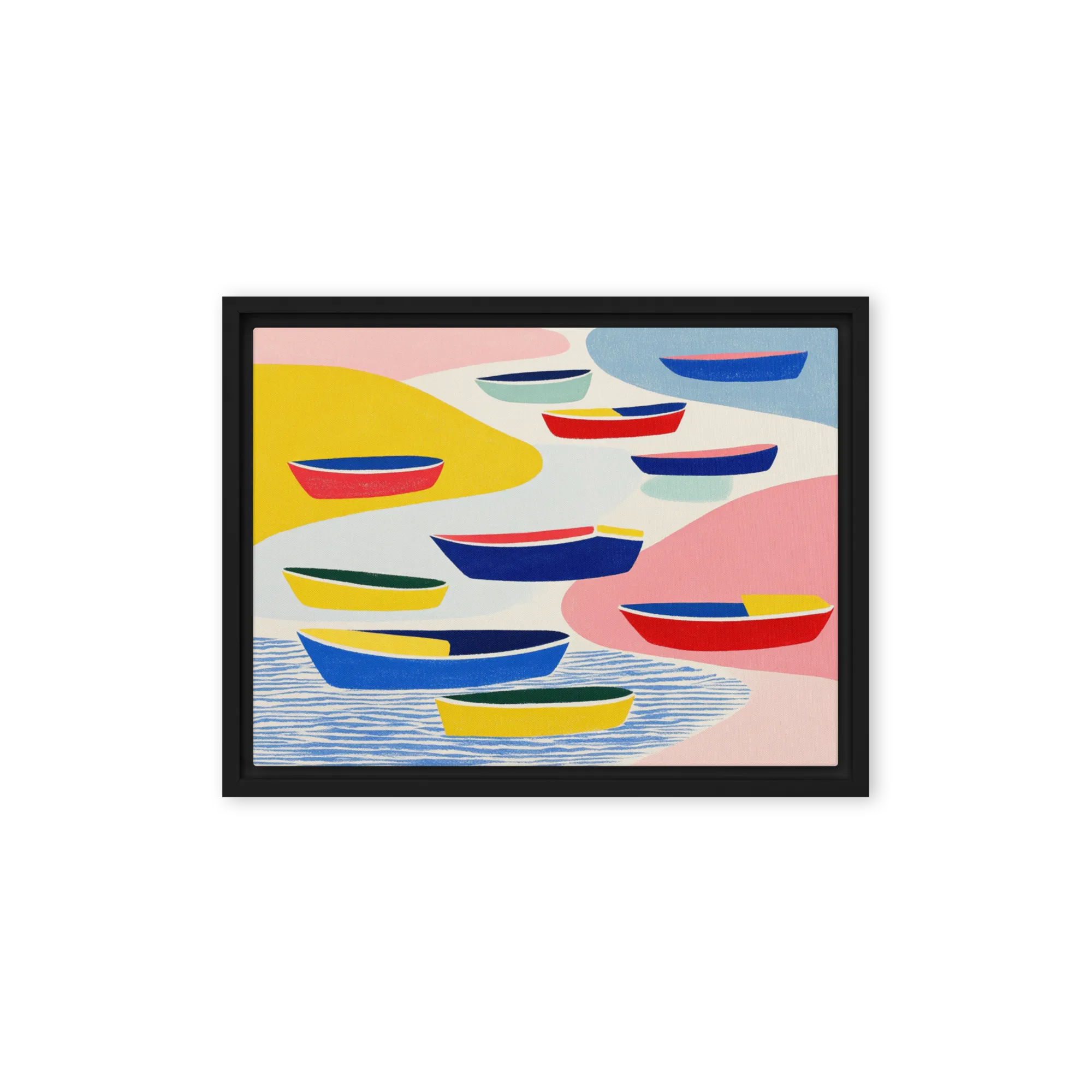 Quiet Harbor 
 Metal Print | 20″x 30″