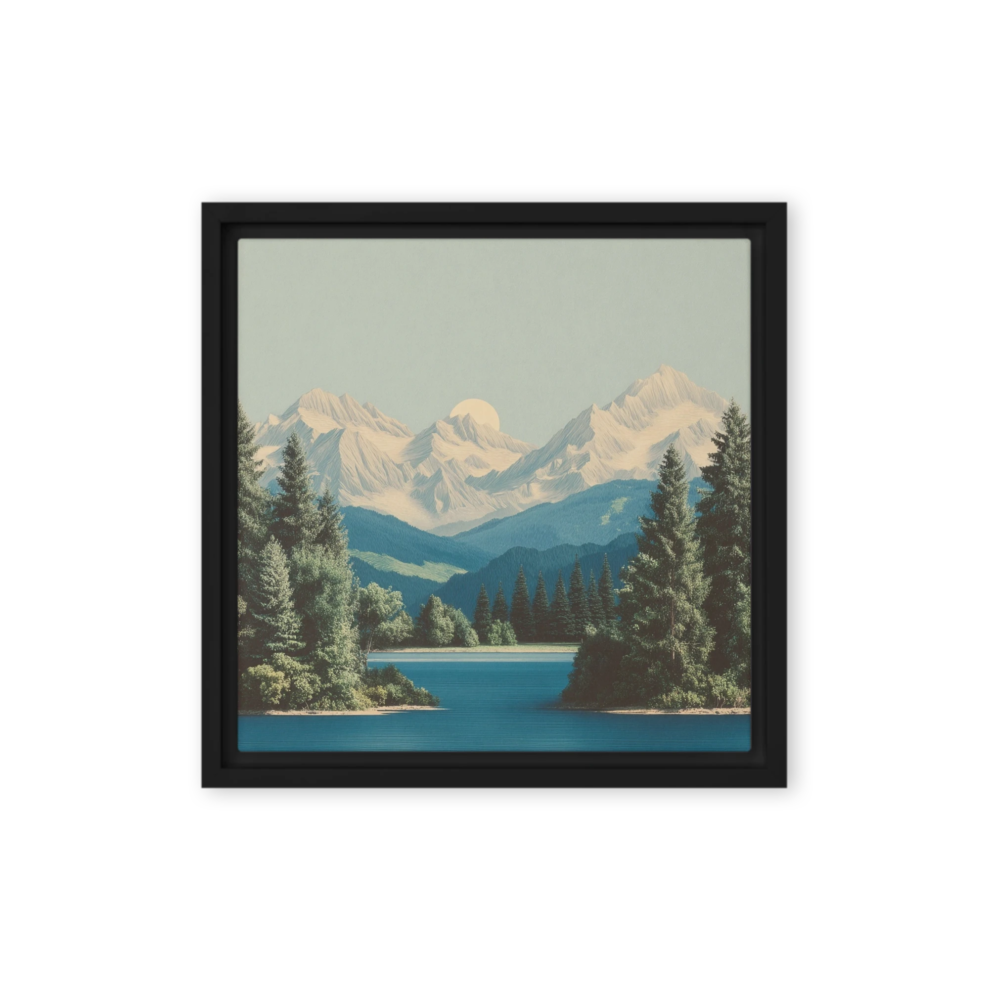 Lake Beyond the Peaks