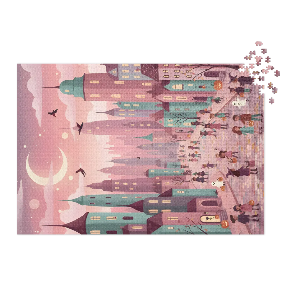 Moonlit Trick‑or‑Treat | Jigsaw Puzzles